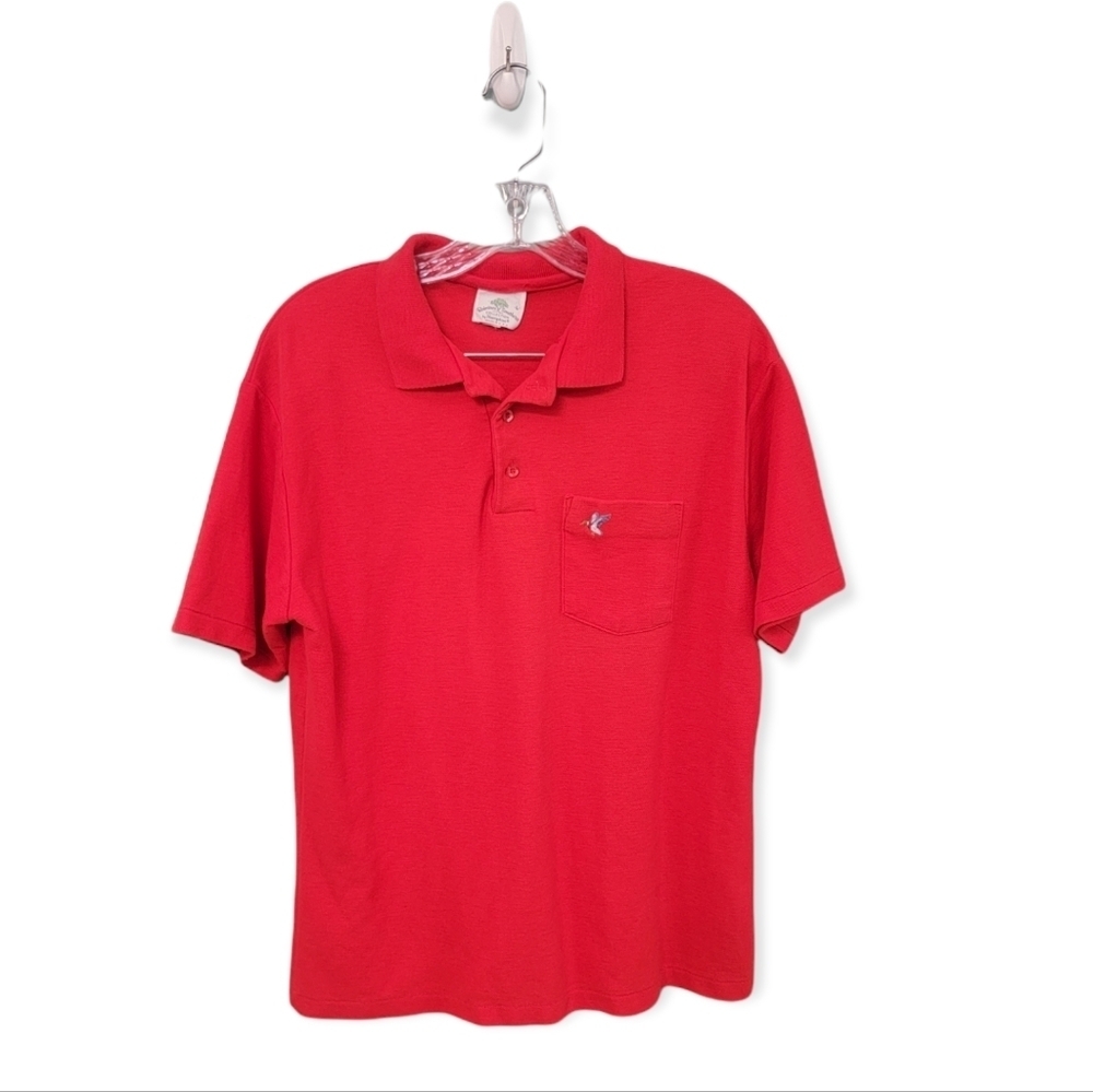 Vintage 80s Raintree Southern Collection By Hampton Polo Preppy Style Size Large